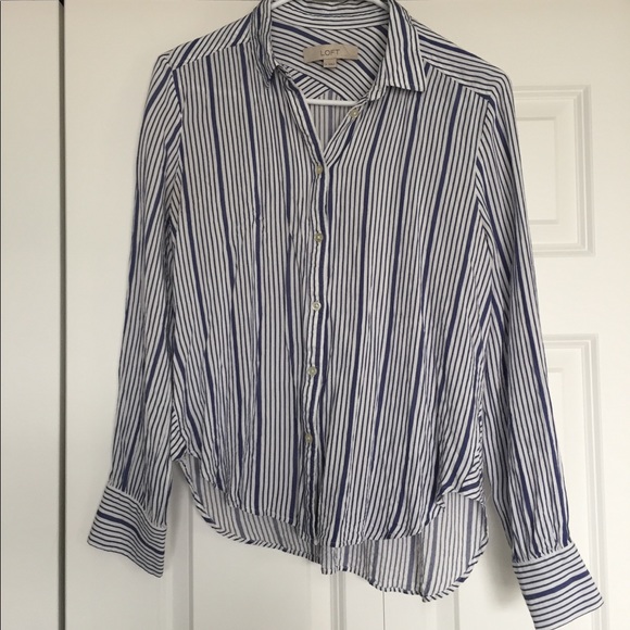 Stripped business casual shirt - Picture 1 of 4